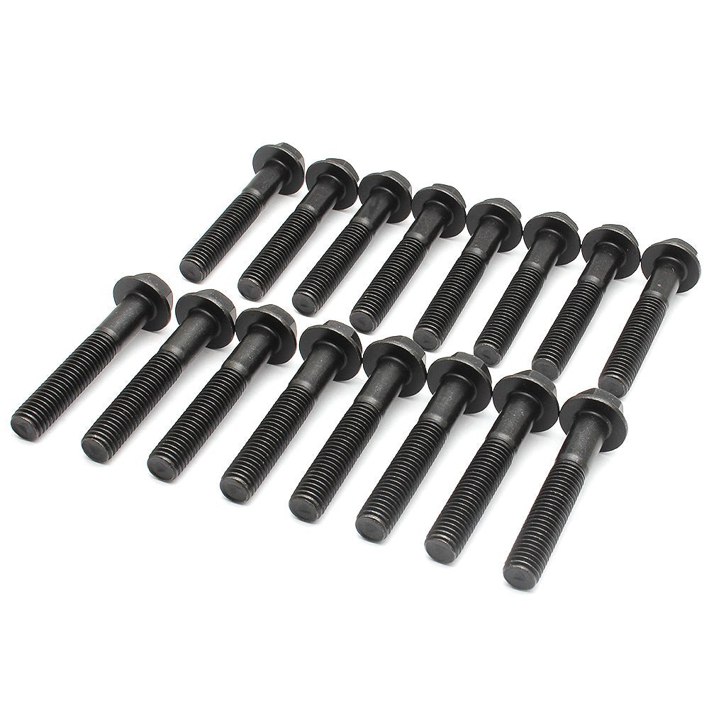 2_1d83e6a5-eb9d-4efd-8e1e-e018ff138bf2 Exhaust Manifold Bolt Screw Kit for Ford F250 F350 7.3L Powerstroke Diesel Engine Pack of 16 - Image 1