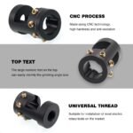 TIG Tungsten Sharpener Head Tool Tungsten Grinder for TIG Welding with 4 Cut-Off Slot Multi-Angle & Offsets TIG Welding Tool - Image 4