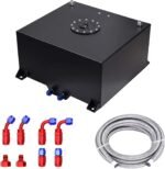20 Gallon Aluminum Race Drift Fuel Cell cap Tank Level Sender Black - Image 13