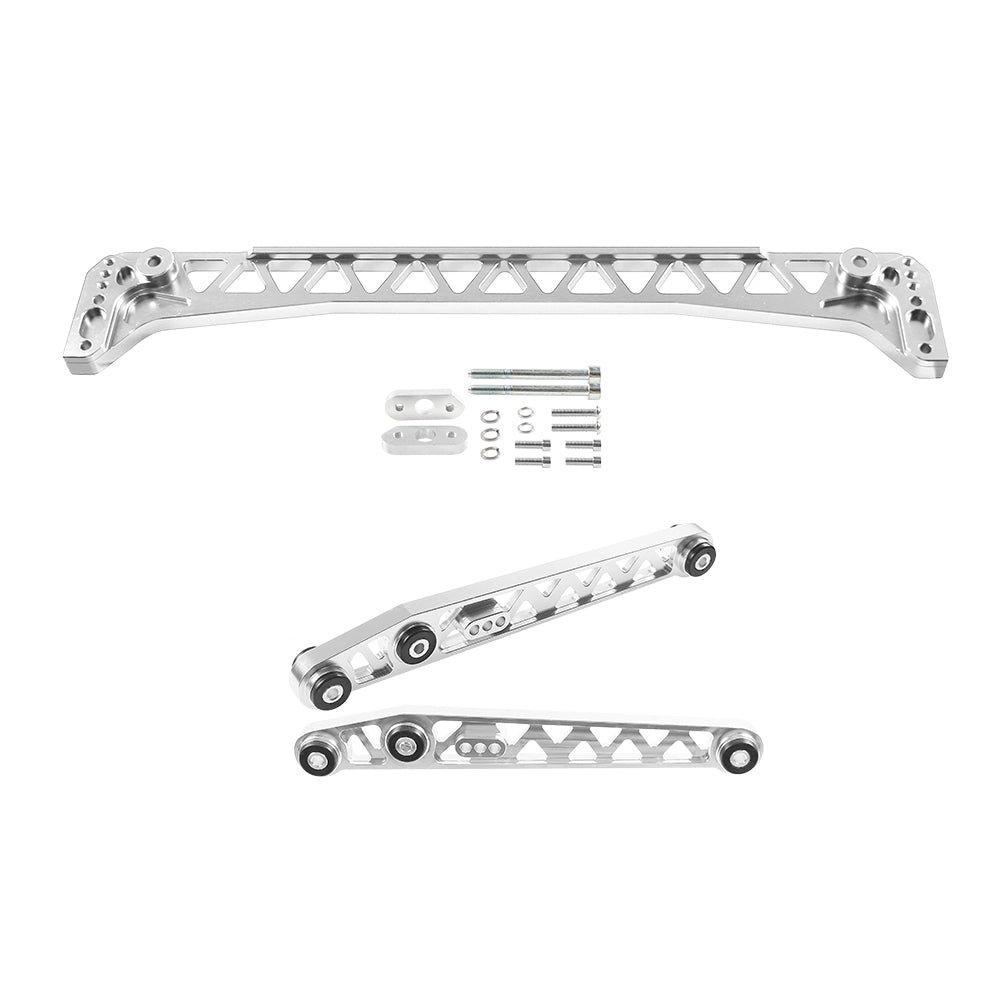 94c2558a604b8dbcbafdfbe57abae0e6 Honda Civic EK 96-00 Rear Lower Control Arm Subframe Tie Rod Kit - Image 1