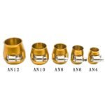 Hex Hose Finisher Clamp for Fuel/Oil/Gas/Air and Water End Cover Fitting 4/6/8/10/12AN - Image 14