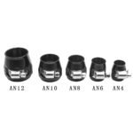 Hex Hose Finisher Clamp for Fuel/Oil/Gas/Air and Water End Cover Fitting 4/6/8/10/12AN - Image 10