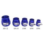 Hex Hose Finisher Clamp for Fuel/Oil/Gas/Air and Water End Cover Fitting 4/6/8/10/12AN - Image 13