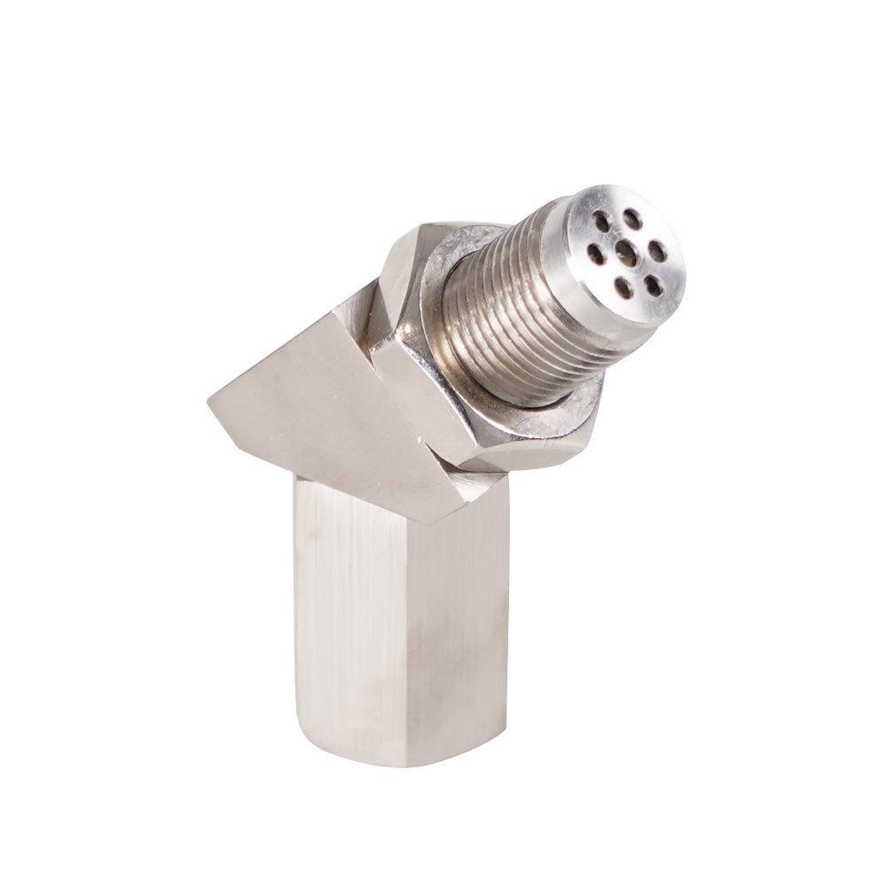 O2_Sensor_Adapter Stainless Steel Oxygen O2 Sensor CEL Eliminator Light 45°&90°& 0° Adapter Mini Catalytic Convertor M18X1.5 Socket Plug - Image 1