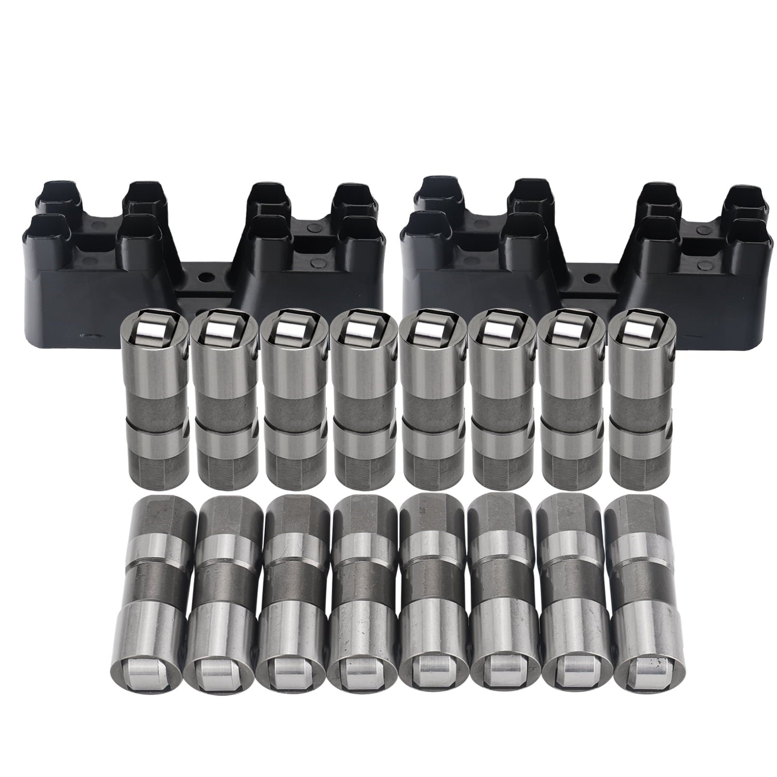 SetFitBrianTooleyRacingGMDelphiLS7LiftersGSTP3 Set of 16 and Guide Trays Fit Racing GM LS7 Lifters LS LQ 4.8 5.3 5.7 6.0 6.2 - Image 1