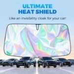 Laser Reflective Car Windshield Sun Shade – Ultimate Interior Protection & Cooling for Sedans. SUVs & MPVs - Image 11