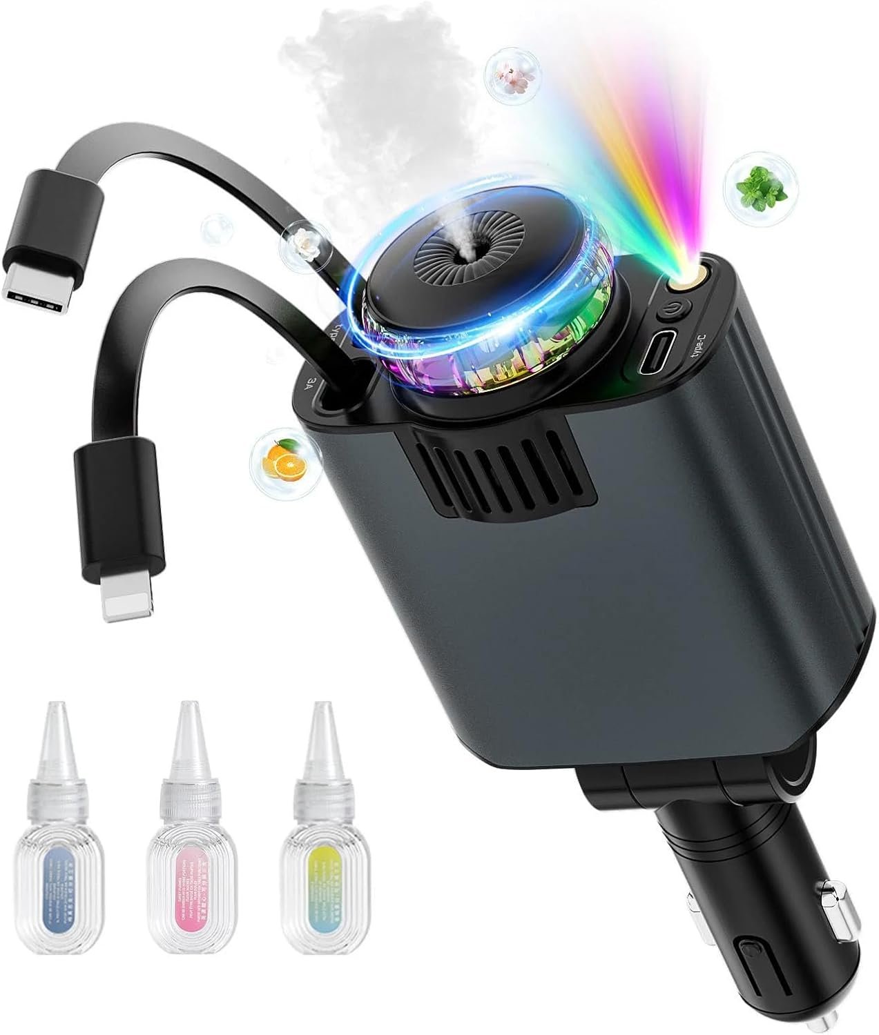 61dYmFcHr1L._AC_SL1500.jpg 5 in 1 Retractable Car Charger - Image 1