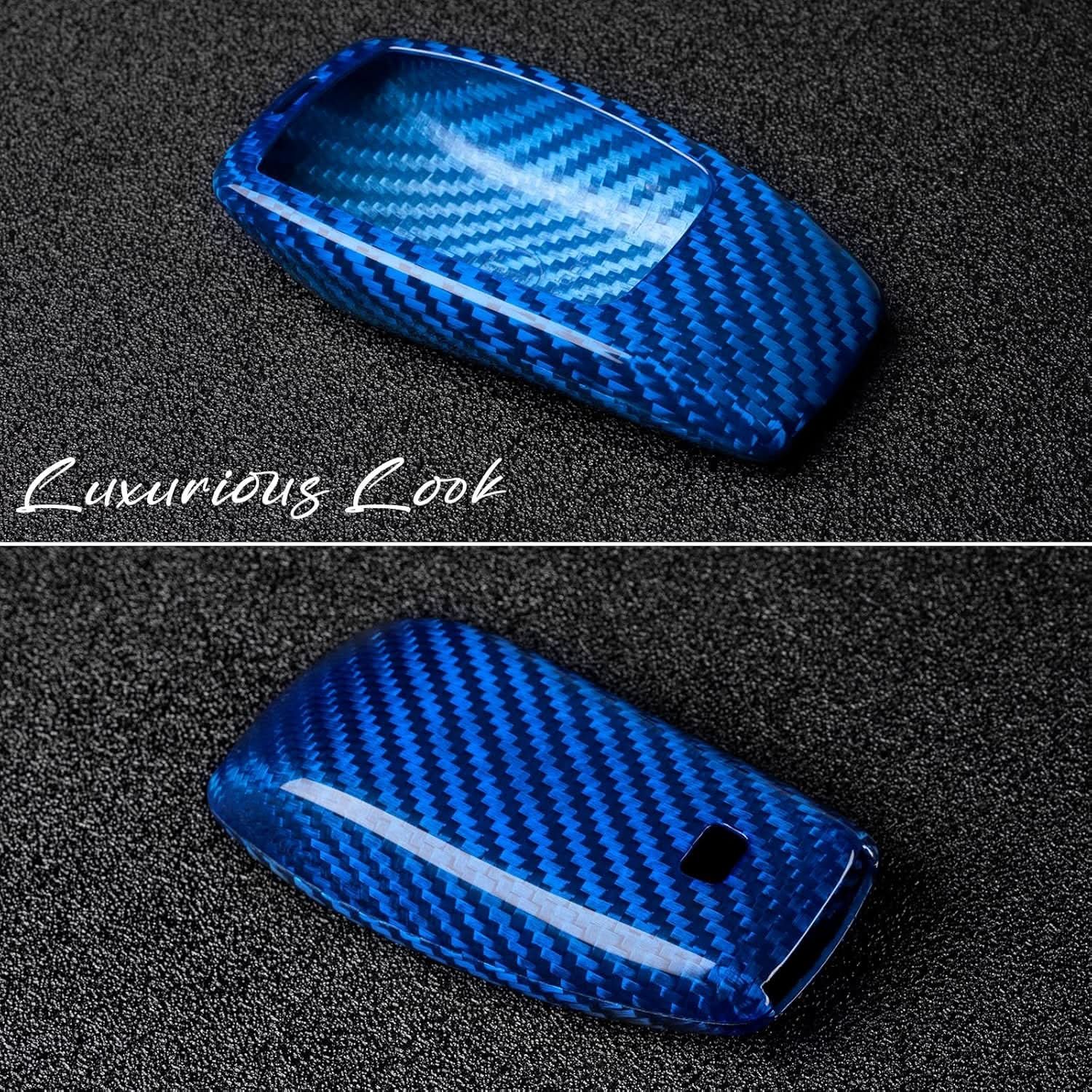 91DmJmdwlVL._AC_SL1500_c5dc81f9-8ecc-49b7-af67-cbcb26cc5803.jpg T-carbon Glass Fiber Key Fob Cover fits for Mercedes Benz - Image 1