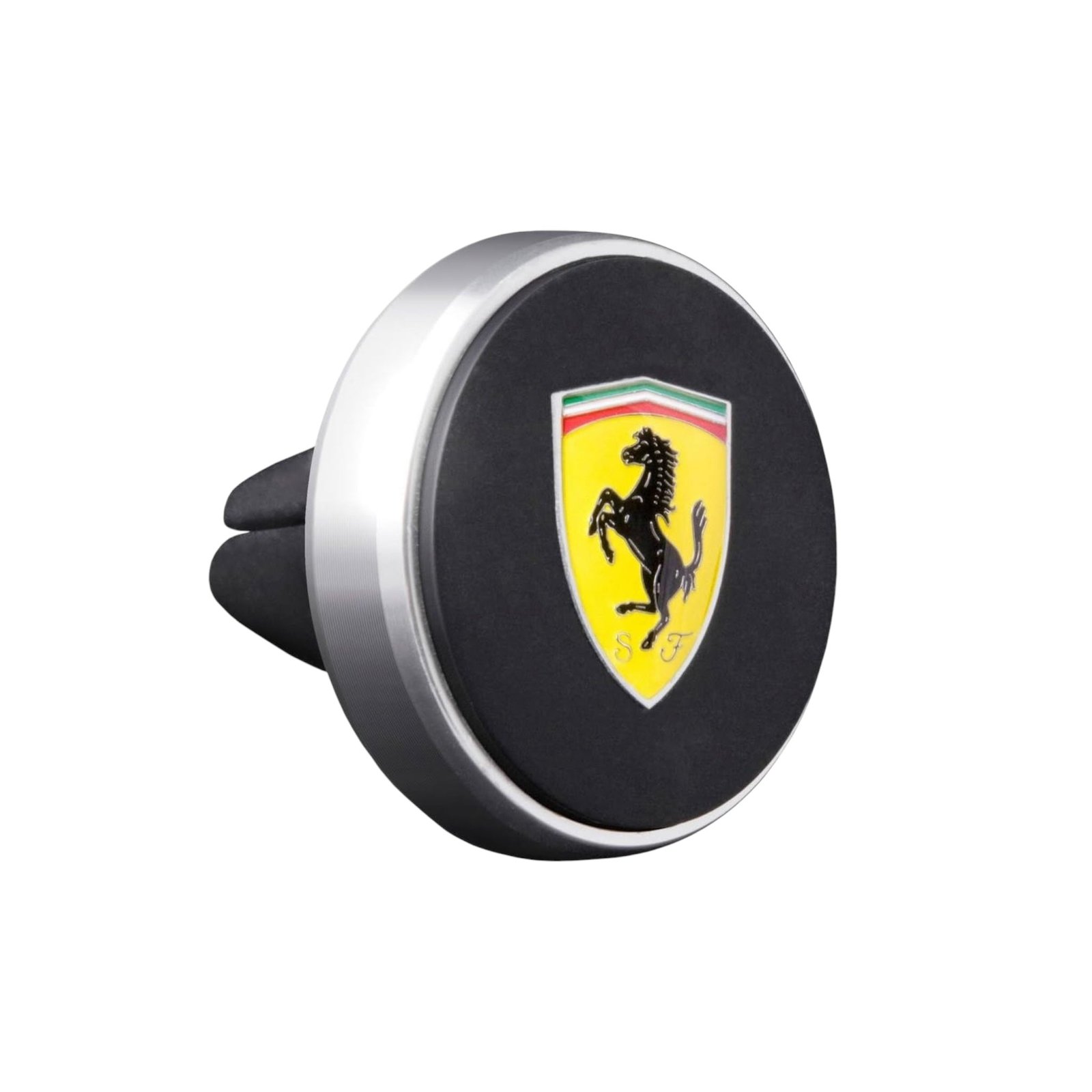 Photoroom_000_20250411_143155.jpg Black Ferrari Car Phone Holder – Air Vent Mount | Universal Fit - Image 1